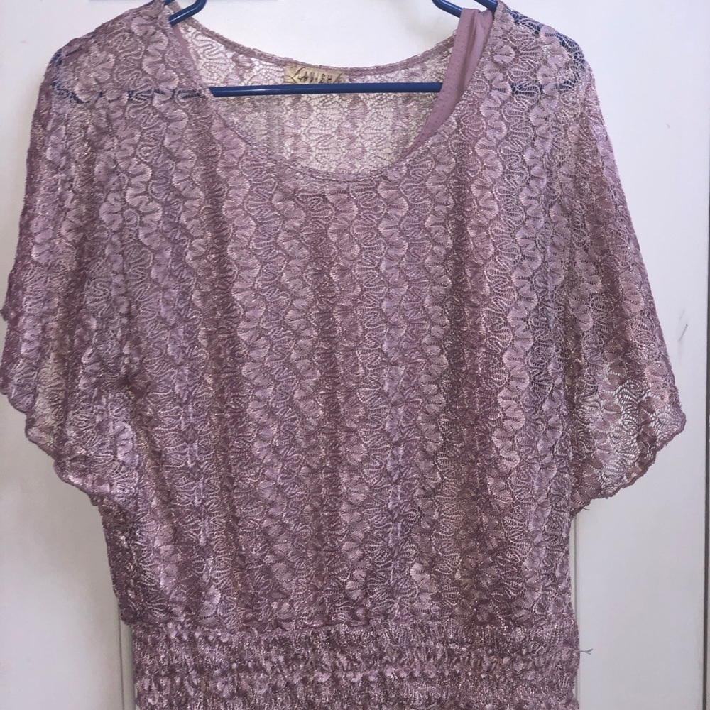 Lavish Pink Knit Shirt